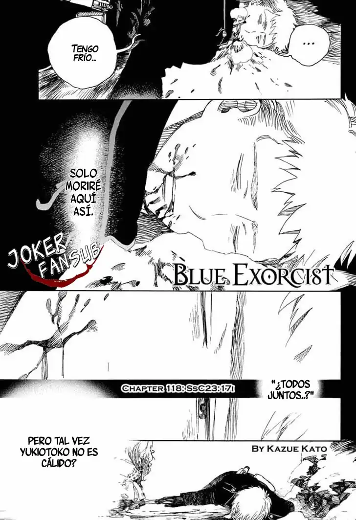 Página 2 — Capítulo 118 de Ao no Exorcist