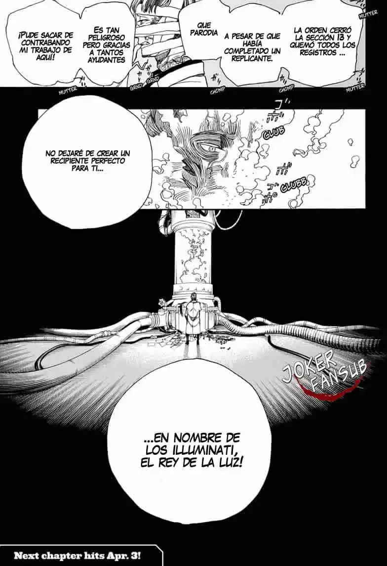 Página 36 — Capítulo 119 de Ao no Exorcist