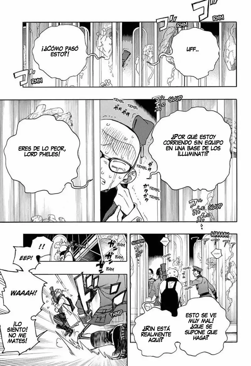 Página 9 — Capítulo 121 de Ao no Exorcist