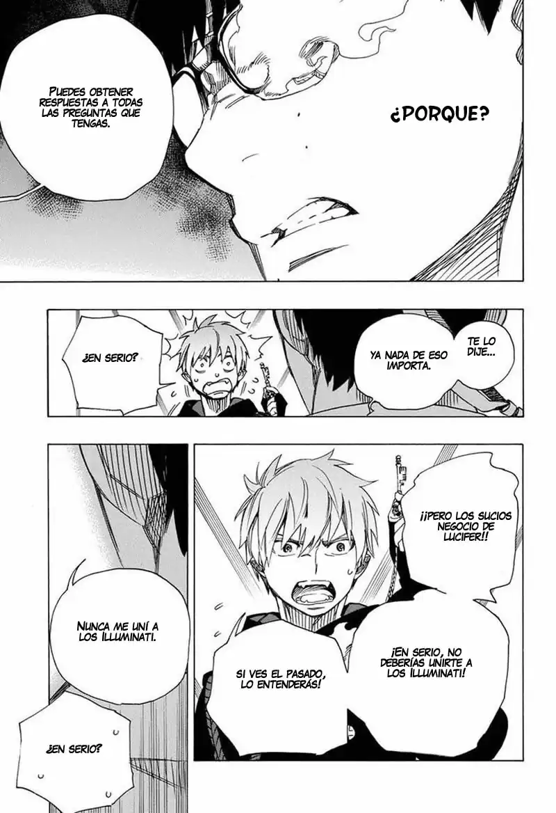 Página 21 — Capítulo 121 de Ao no Exorcist
