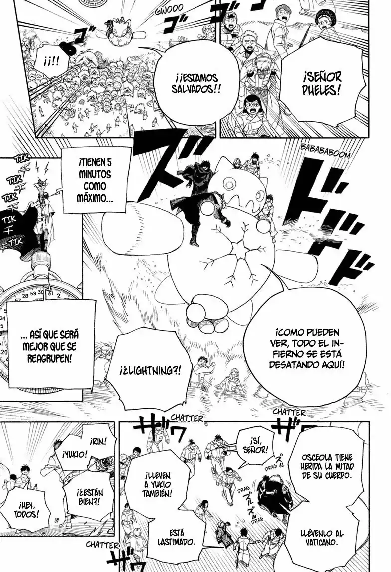 Página 22 — Capítulo 130 de Ao no Exorcist