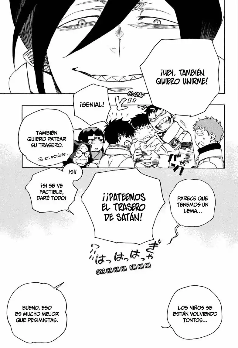 Página 34 — Capítulo 130 de Ao no Exorcist