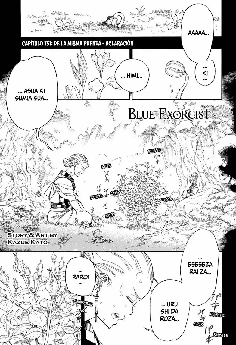 Página 2 — Capítulo 131 de Ao no Exorcist