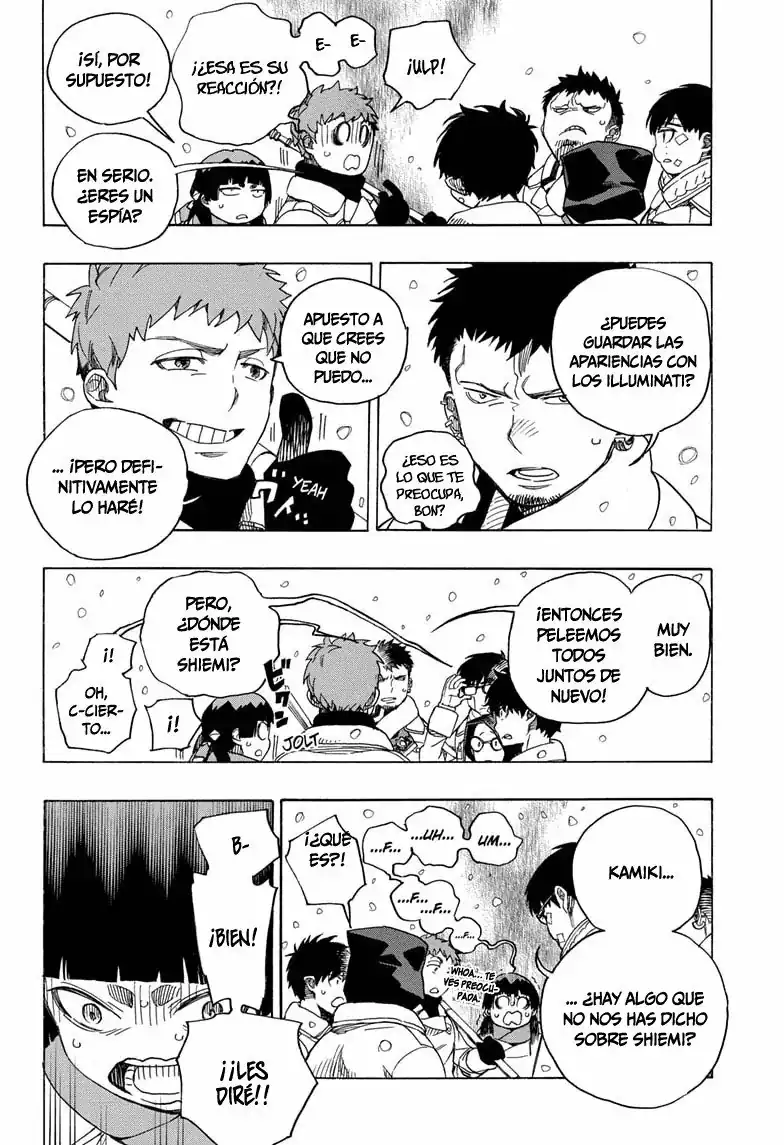 Página 23 — Capítulo 131 de Ao no Exorcist
