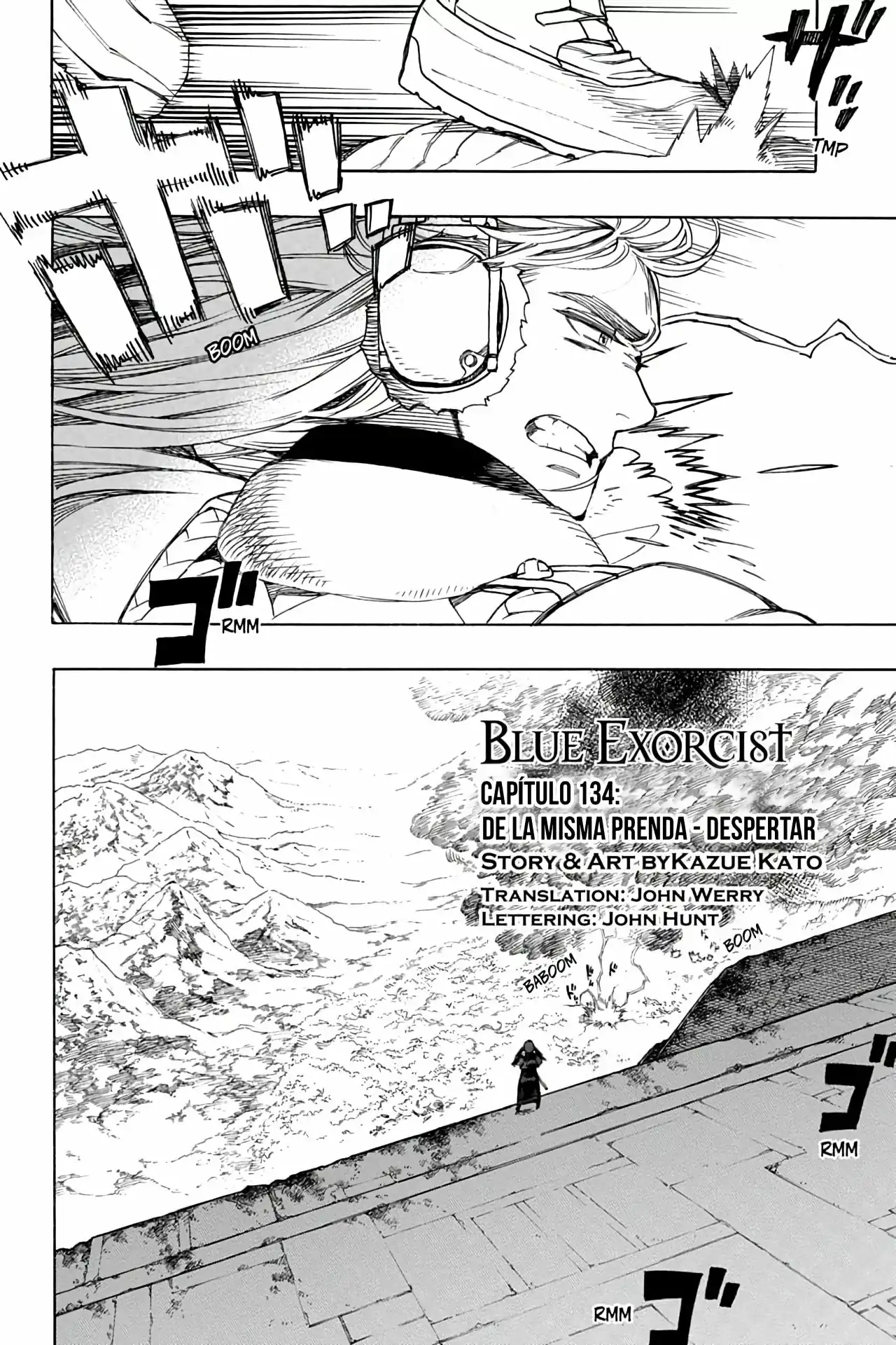 Página 4 — Capítulo 134 de Ao no Exorcist