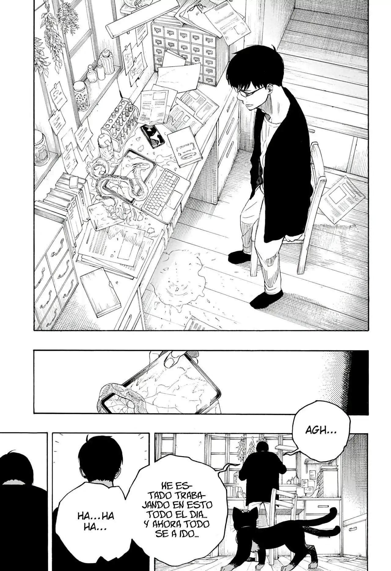 Página 13 — Capítulo 1355 de Ao no Exorcist