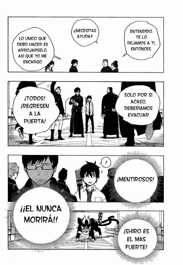 Página 28 — Capítulo 8 de Ao no Exorcist