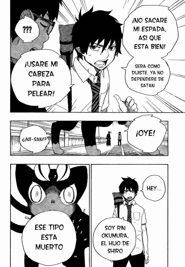 Página 32 — Capítulo 8 de Ao no Exorcist