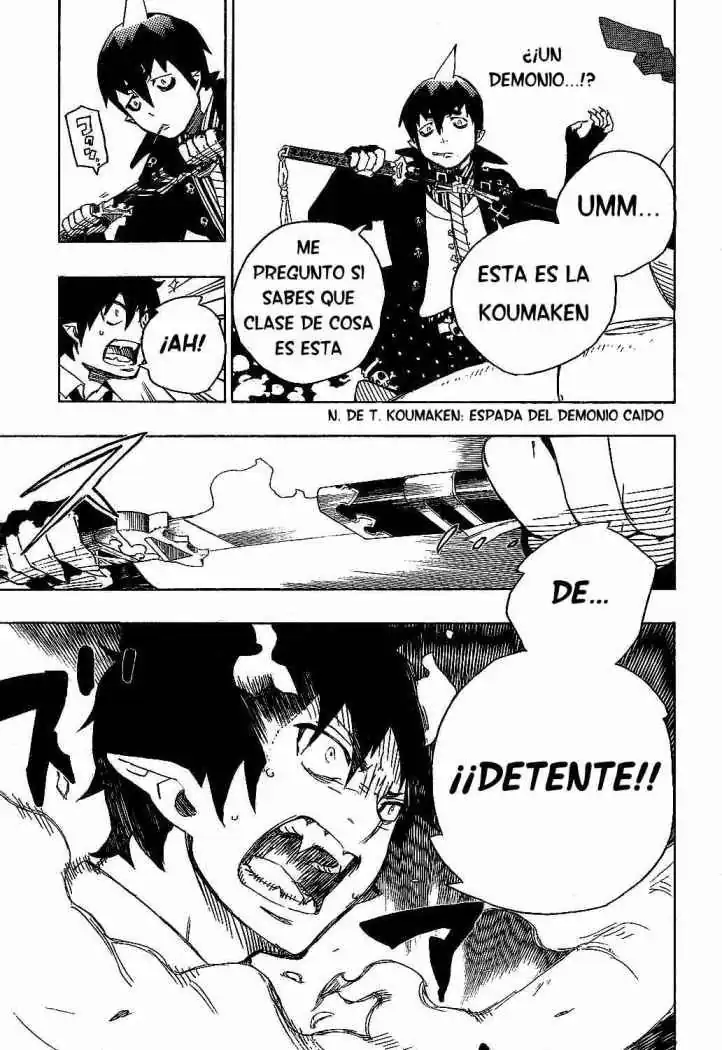 Página 18 — Capítulo 9 de Ao no Exorcist