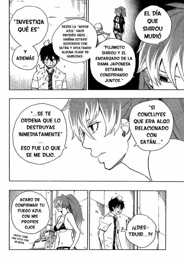 Página 22 — Capítulo 10 de Ao no Exorcist