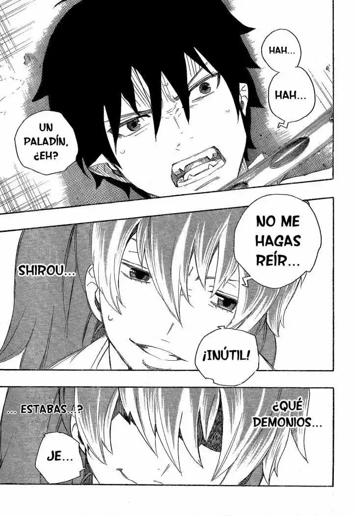 Página 33 — Capítulo 10 de Ao no Exorcist