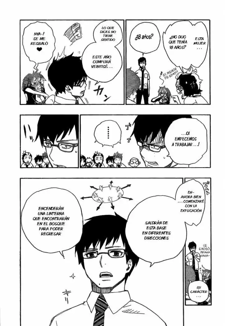 Página 30 — Capítulo 11 de Ao no Exorcist
