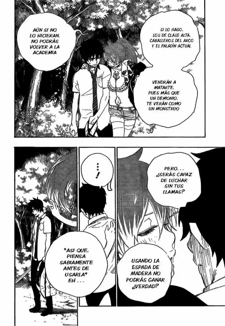 Página 35 — Capítulo 11 de Ao no Exorcist