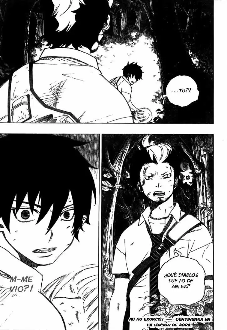 Página 45 — Capítulo 11 de Ao no Exorcist