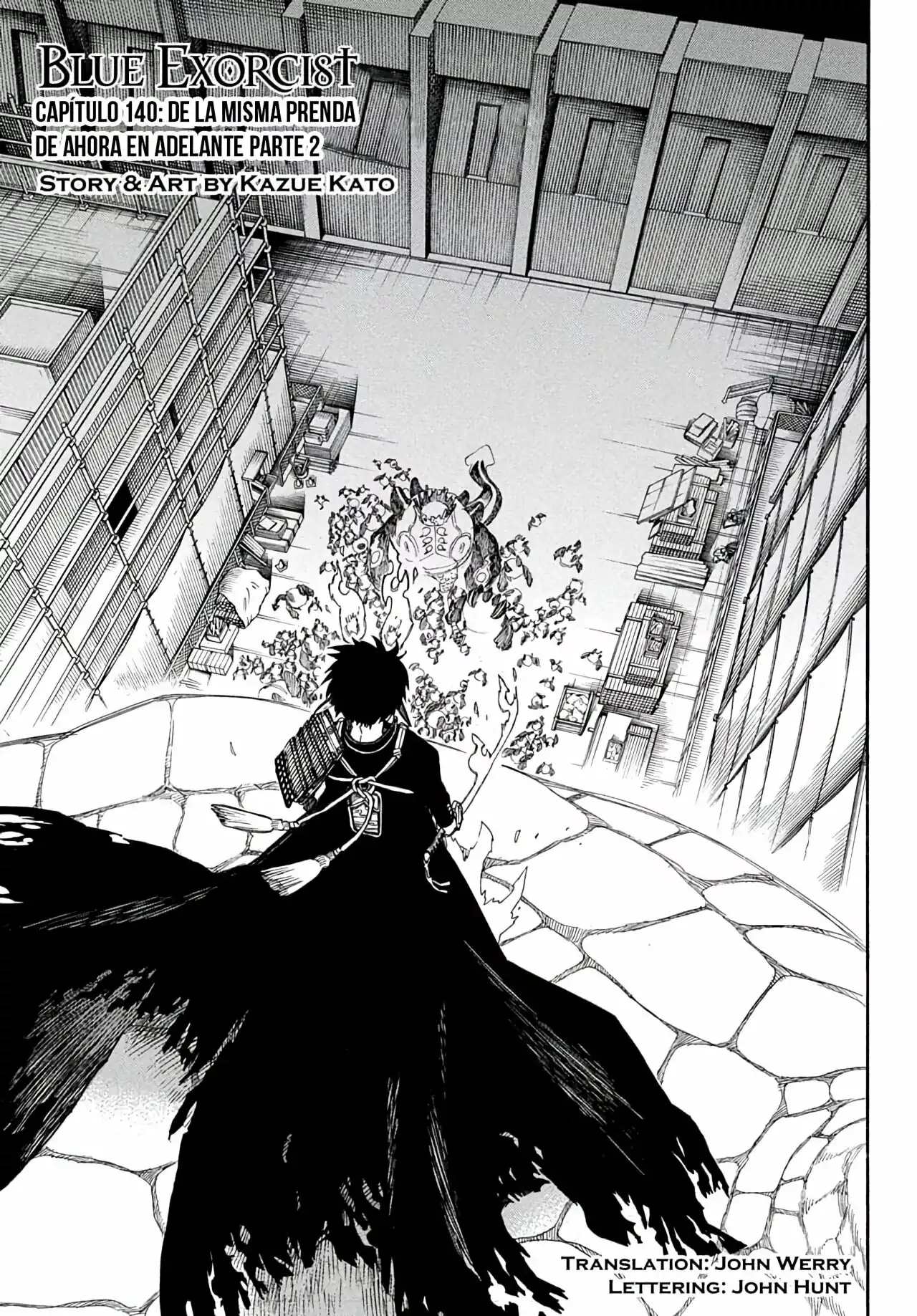 Página 3 — Capítulo 140 de Ao no Exorcist