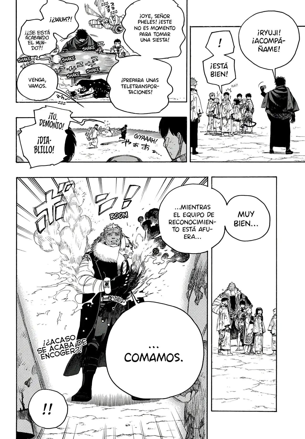 Página 14 — Capítulo 143 de Ao no Exorcist