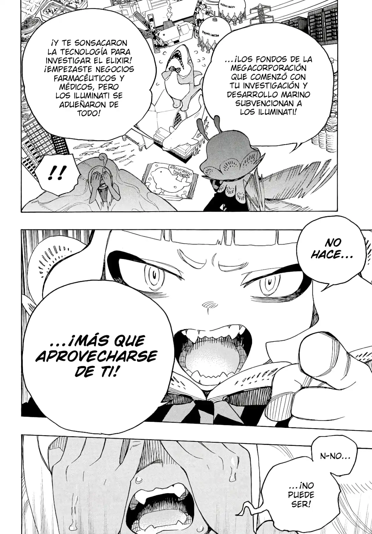 Página 16 — Capítulo 155 de Ao no Exorcist