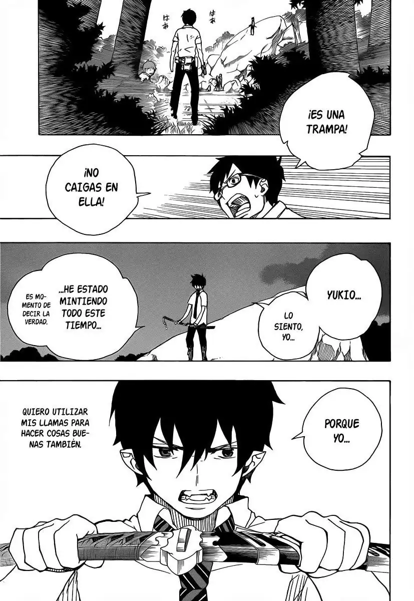 Página 33 — Capítulo 13 de Ao no Exorcist