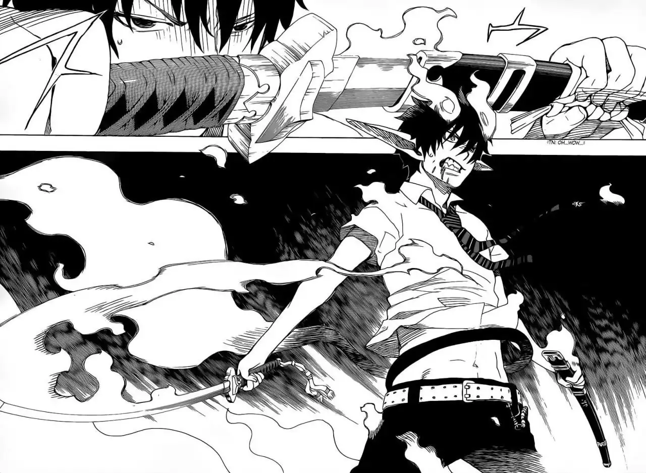Página 34 — Capítulo 13 de Ao no Exorcist