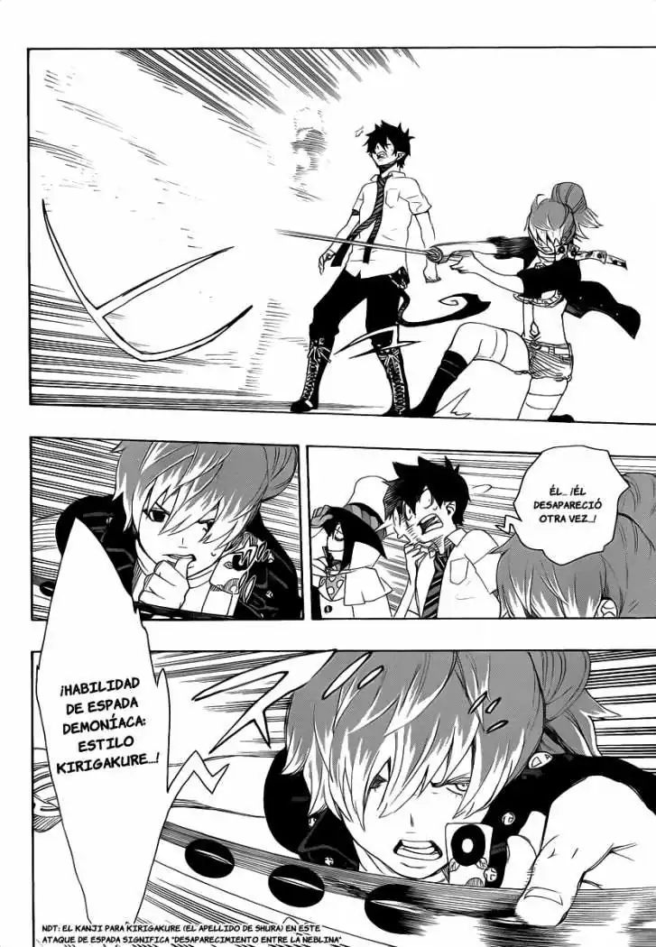 Página 17 — Capítulo 14 de Ao no Exorcist