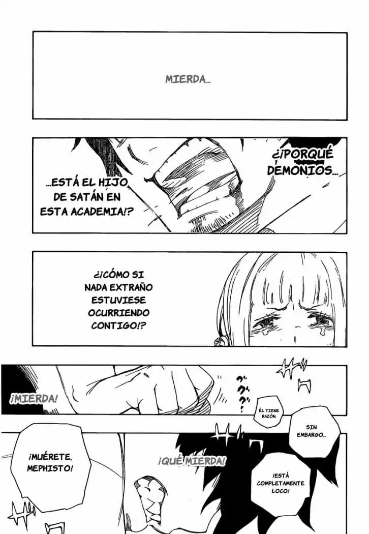 Página 35 — Capítulo 14 de Ao no Exorcist