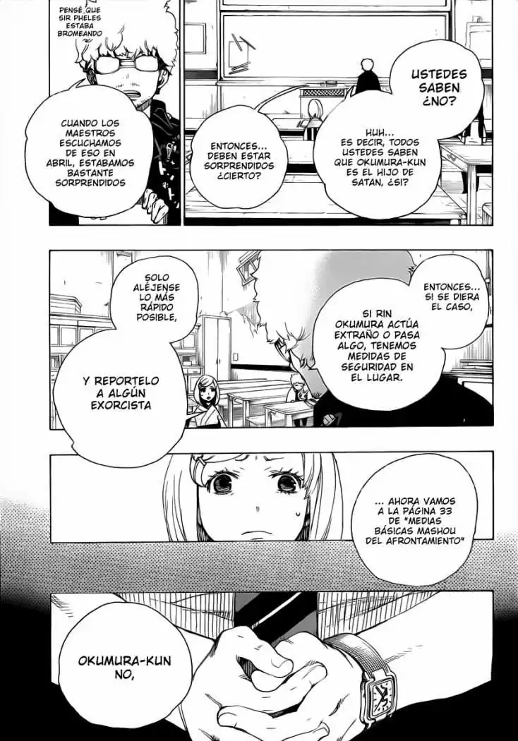 Página 10 — Capítulo 15 de Ao no Exorcist