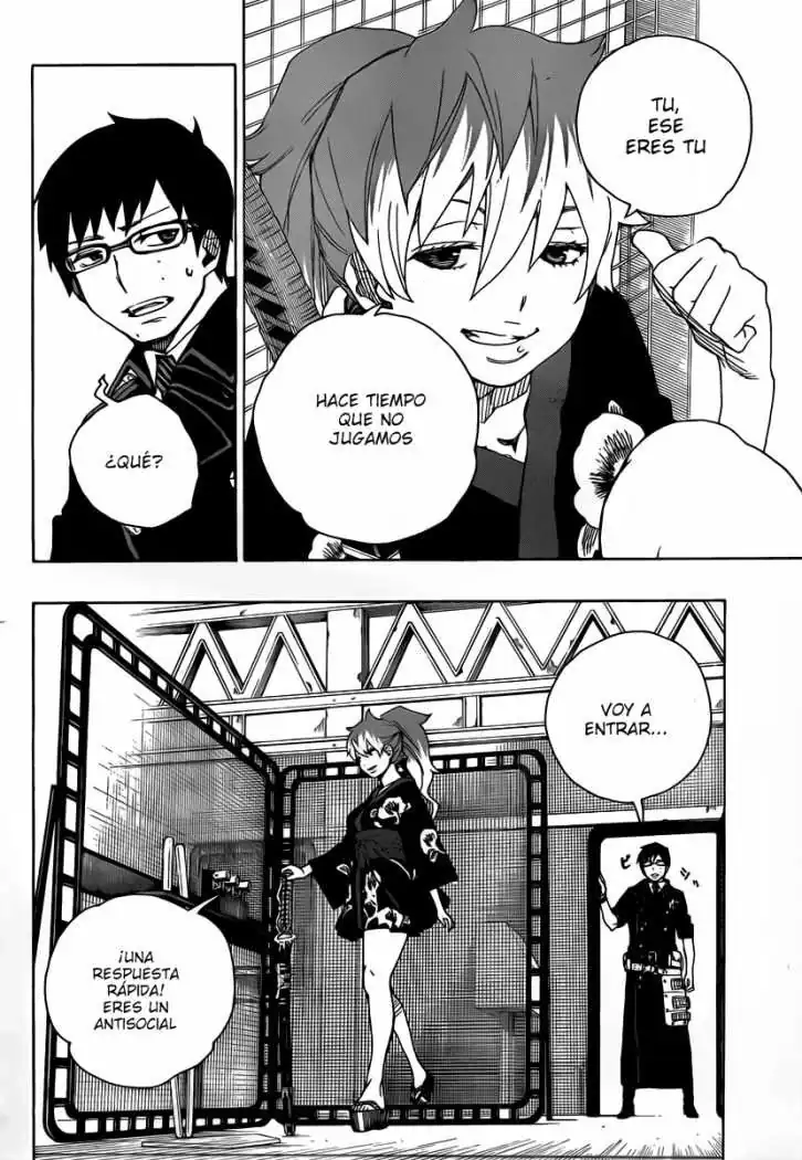 Página 25 — Capítulo 15 de Ao no Exorcist