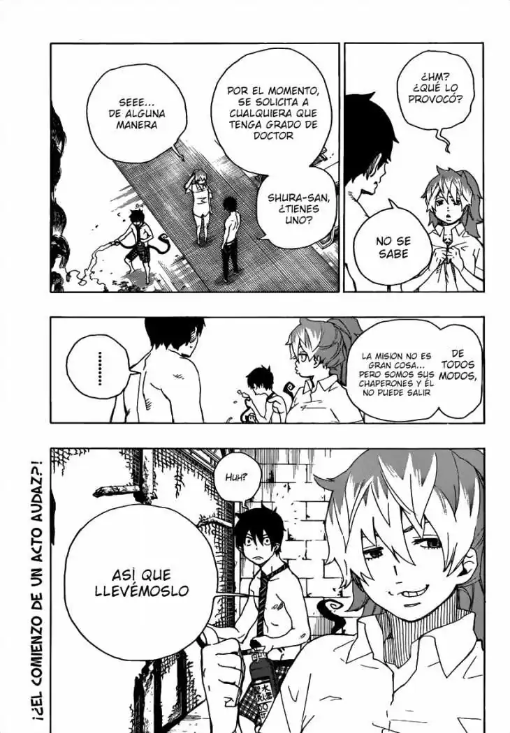 Página 46 — Capítulo 15 de Ao no Exorcist