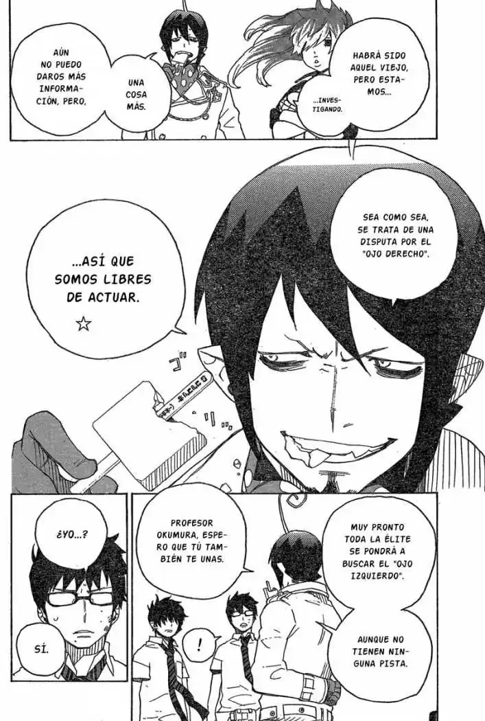 Página 38 — Capítulo 16 de Ao no Exorcist