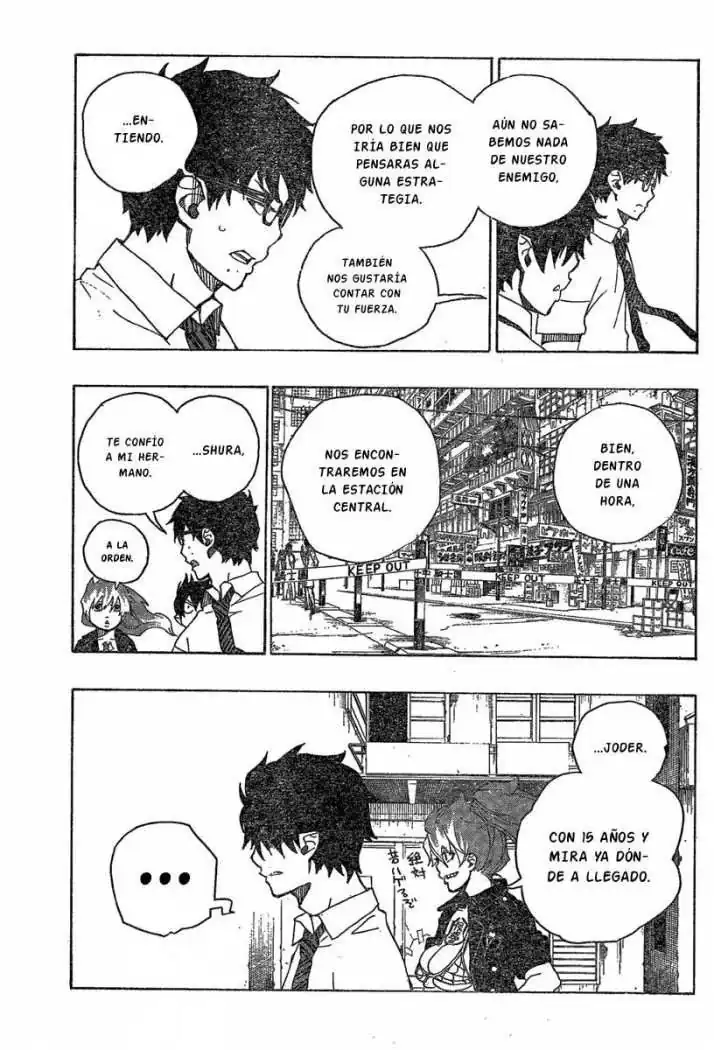 Página 39 — Capítulo 16 de Ao no Exorcist