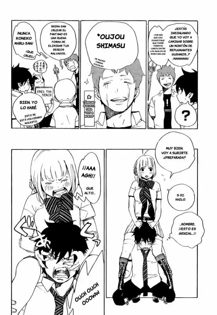 Página 28 — Capítulo 21 de Ao no Exorcist