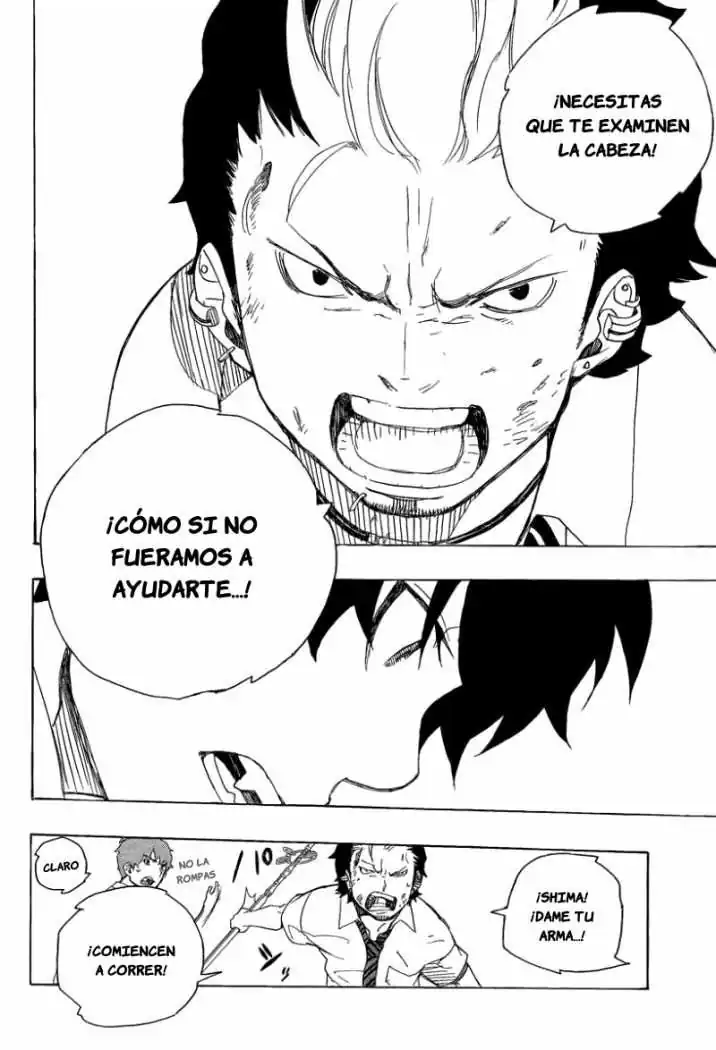 Página 36 — Capítulo 21 de Ao no Exorcist