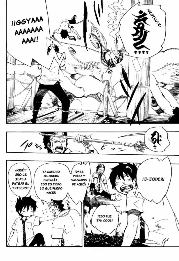 Página 37 — Capítulo 21 de Ao no Exorcist