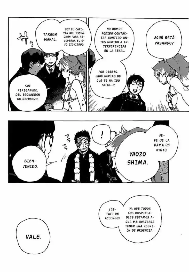 Página 27 — Capítulo 22 de Ao no Exorcist