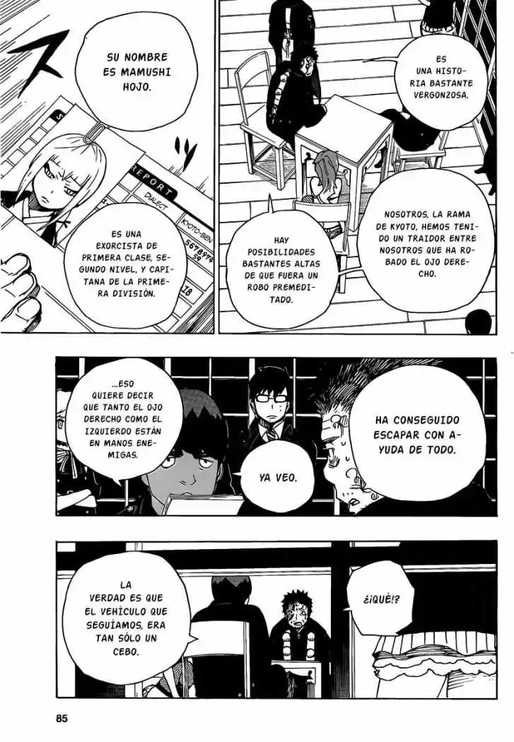 Página 28 — Capítulo 22 de Ao no Exorcist