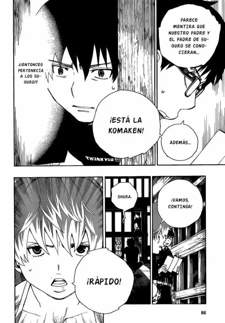Página 30 — Capítulo 23 de Ao no Exorcist