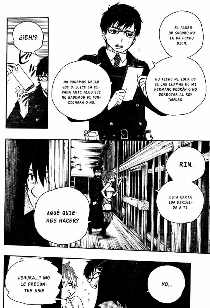 Página 32 — Capítulo 25 de Ao no Exorcist