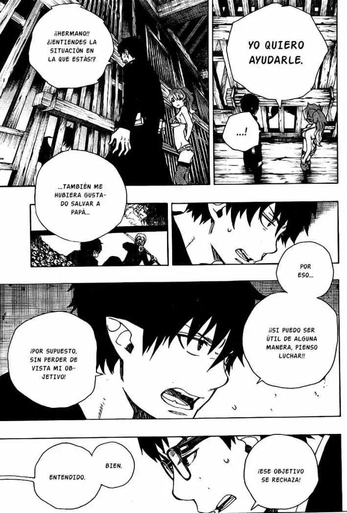Página 33 — Capítulo 25 de Ao no Exorcist