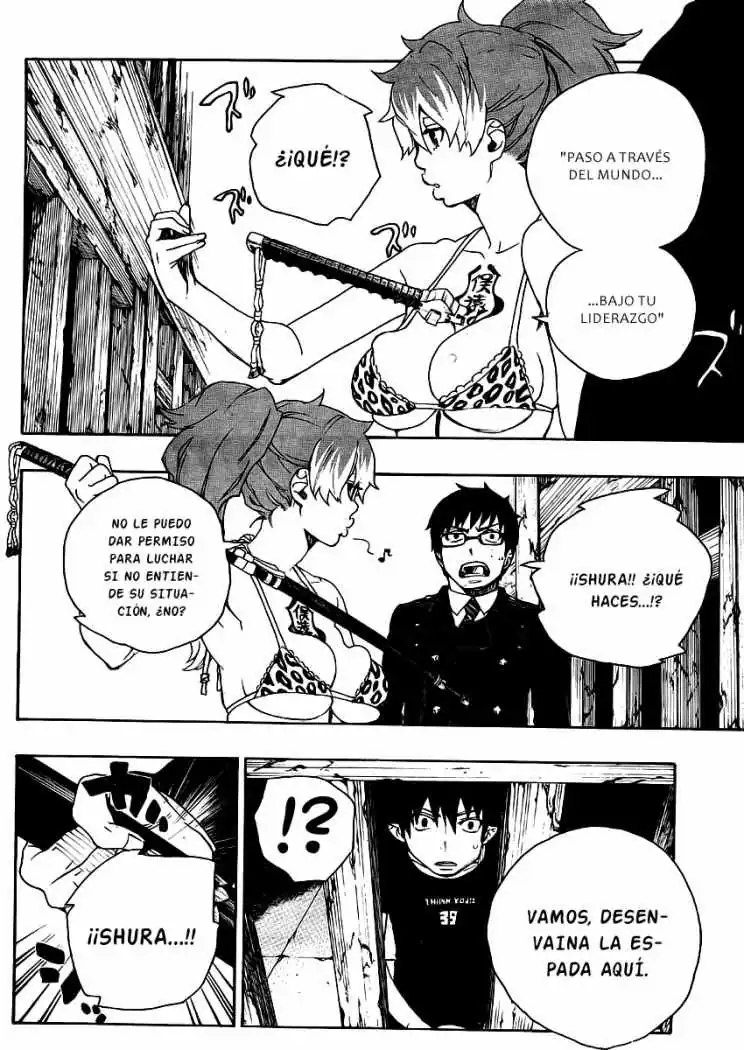 Página 34 — Capítulo 25 de Ao no Exorcist