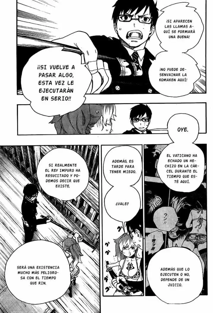 Página 35 — Capítulo 25 de Ao no Exorcist