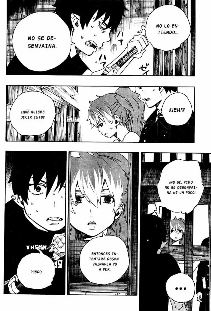 Página 38 — Capítulo 25 de Ao no Exorcist
