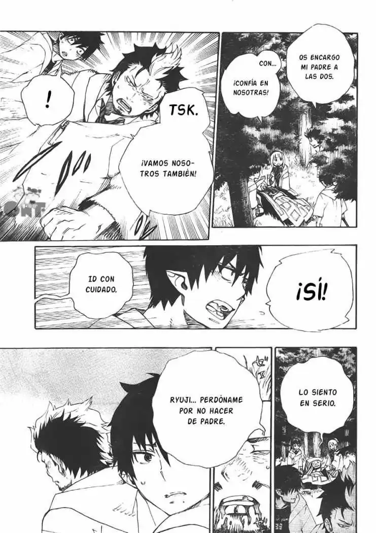 Página 35 — Capítulo 27 de Ao no Exorcist