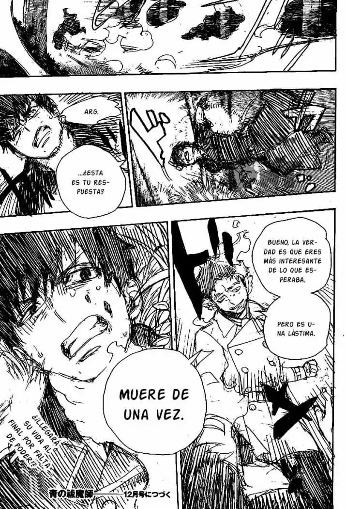 Página 25 — Capítulo 29 de Ao no Exorcist