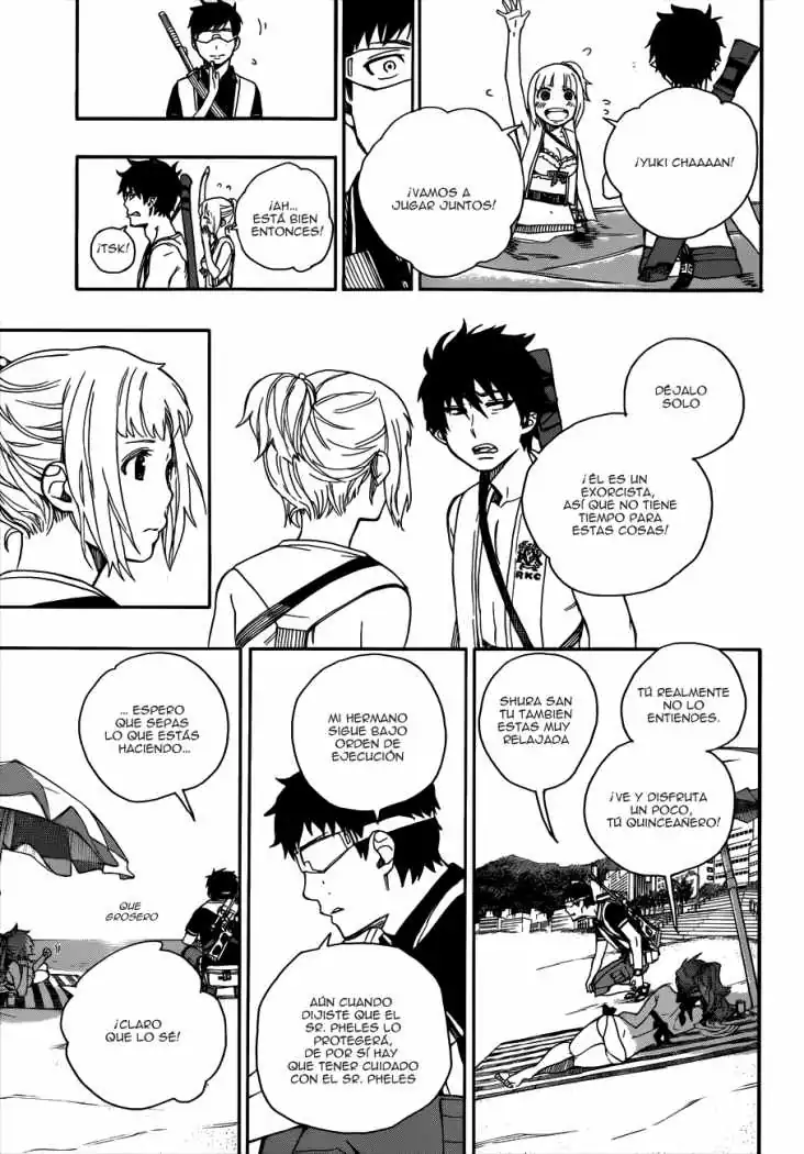 Página 21 — Capítulo 35 de Ao no Exorcist