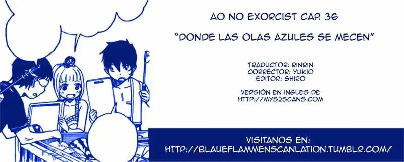 Página 2 — Capítulo 36 de Ao no Exorcist
