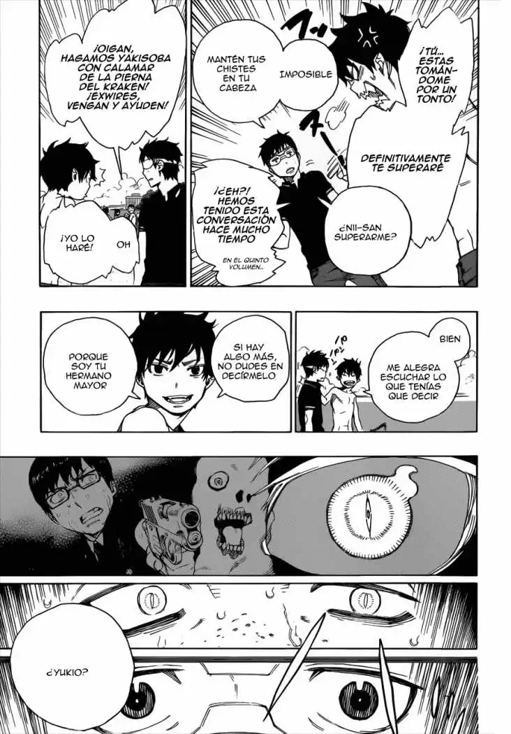 Página 35 — Capítulo 37 de Ao no Exorcist