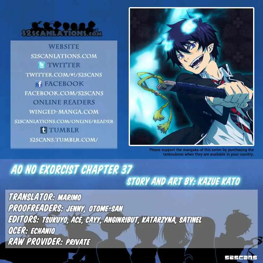 Página 38 — Capítulo 37 de Ao no Exorcist