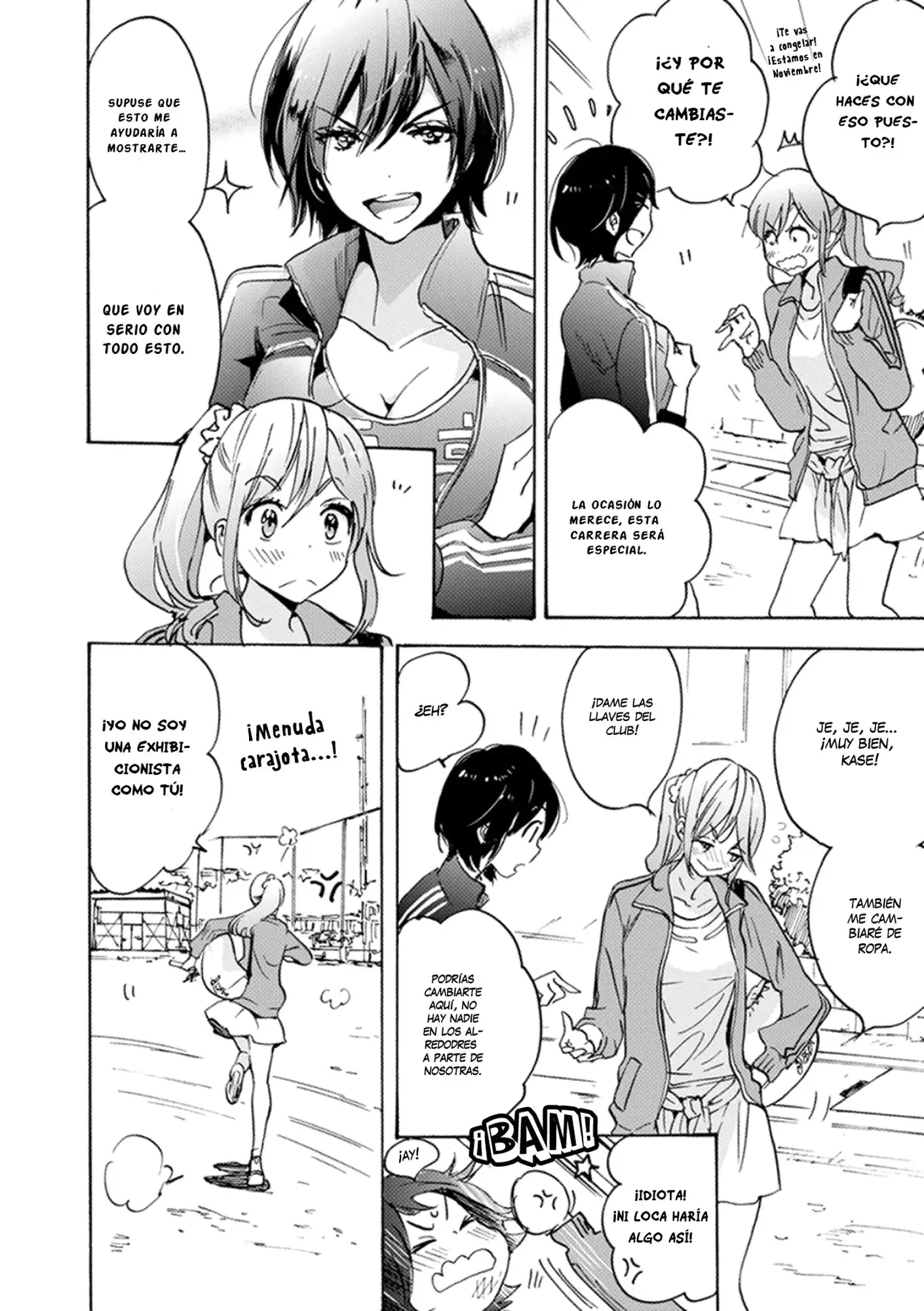 Página 4 — Asagao to Kase-san Capítulo 20