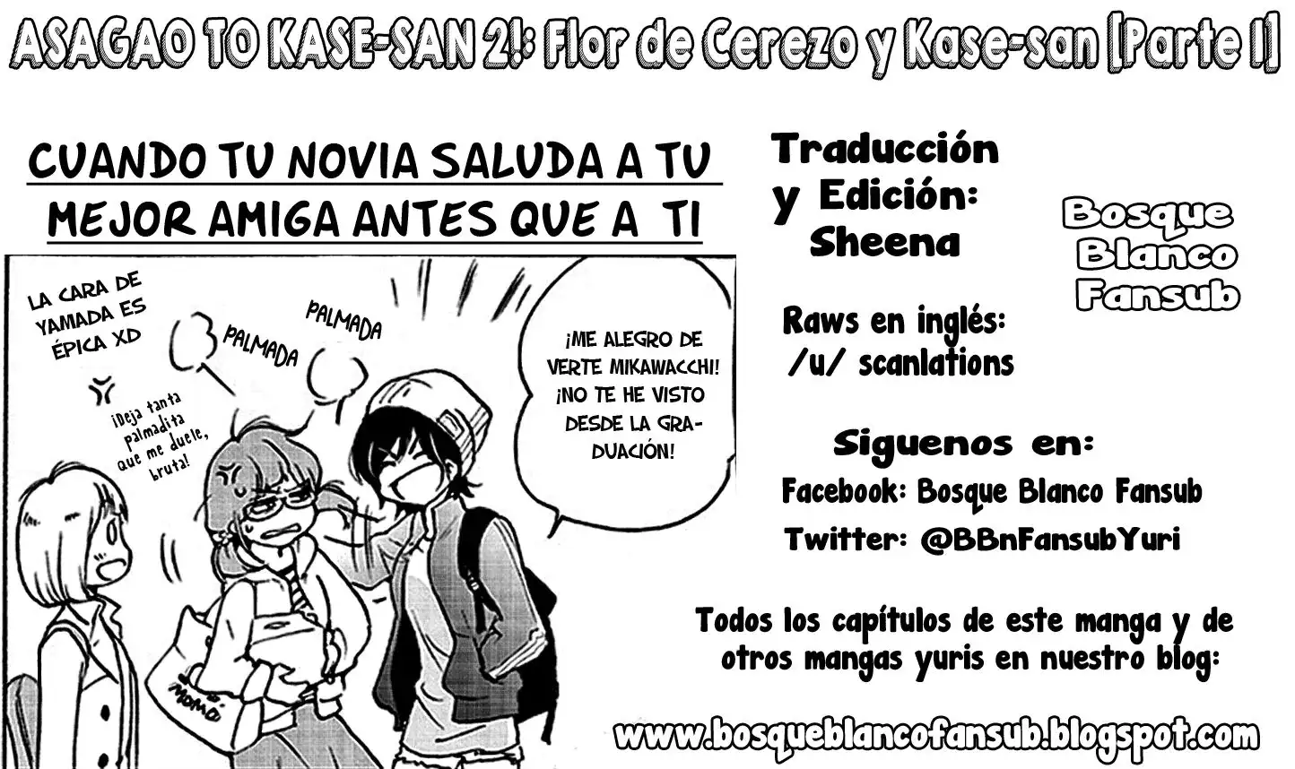 Página 8 — Asagao to Kase-san Capítulo 22