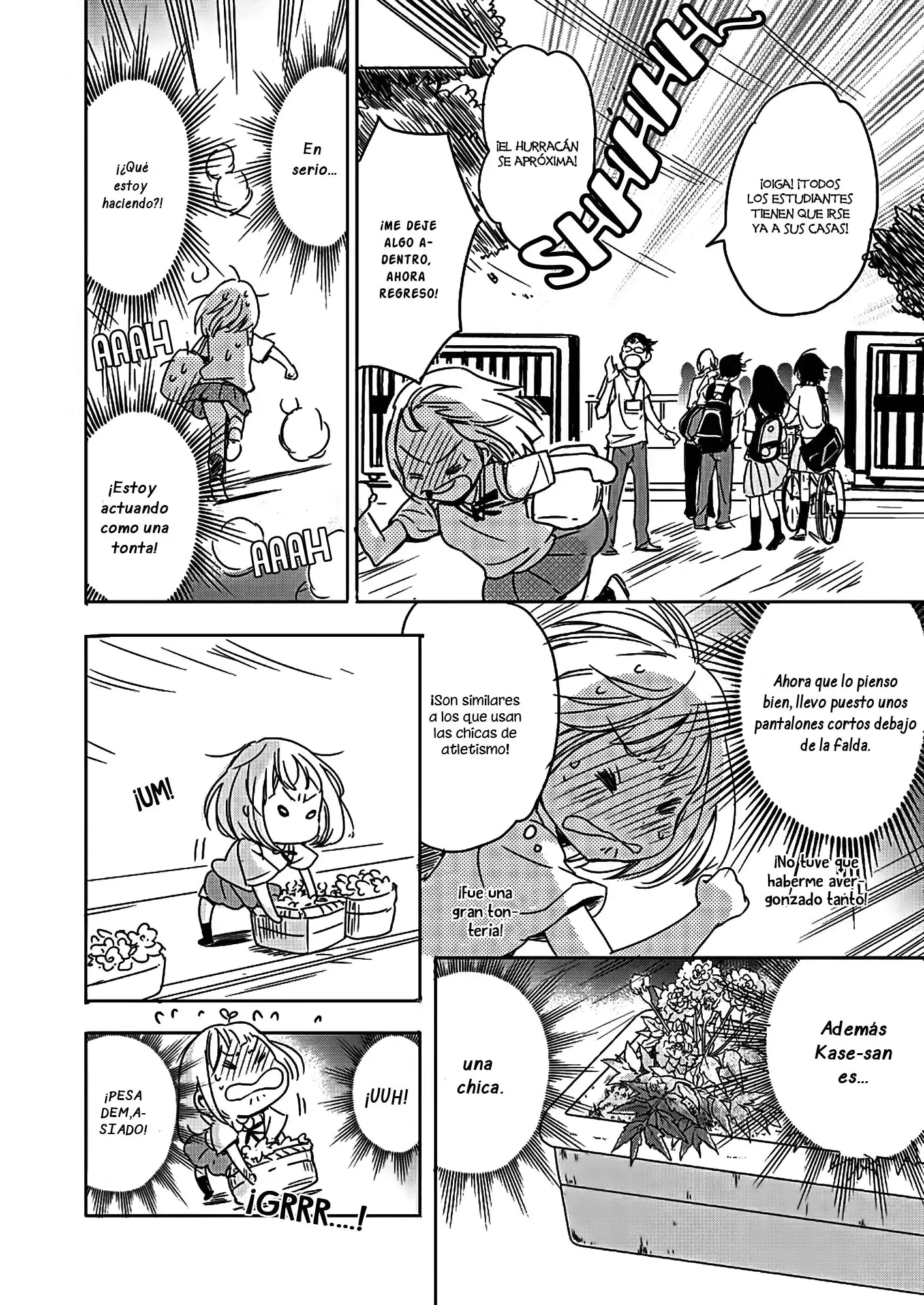 Página 12 — Asagao to Kase-san Capítulo 24